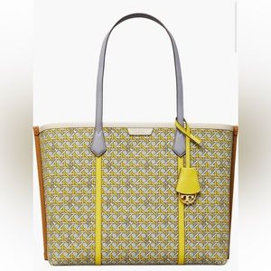 Tory Burch Perry Printed Canvas Tote